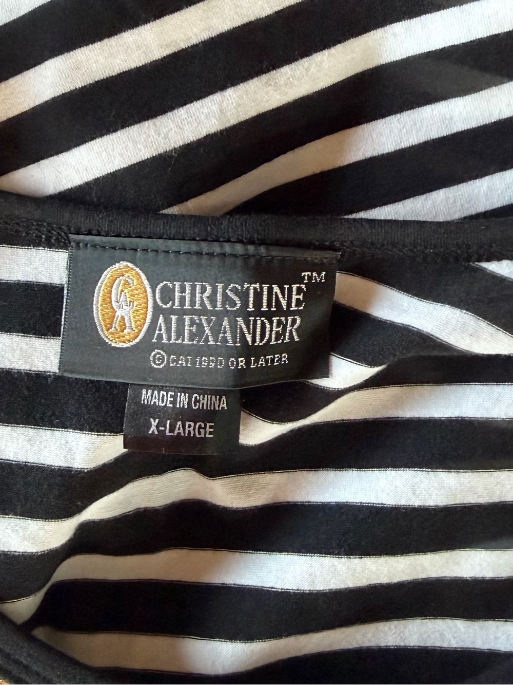 NWT Christine Alexander Swarovski Crystal Embellished Tank Top XL - Picture 3 of 3